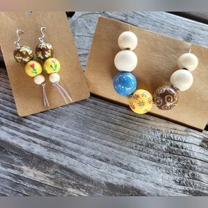 New handmade Necklace and earrings set